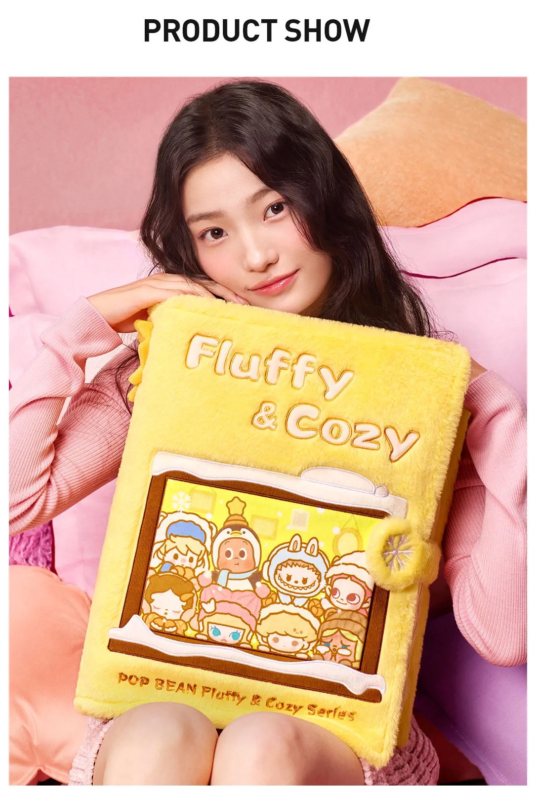 POP BEAN FLUFFY & COZY SERIES-PILLOW HOT CUTE TOY GIFT