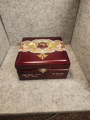 #ad My Father Cigars Toro Gordo No. 6 Empty Wood Cigar Box 7quot; x 7quot; x 3.5quot; $18.89