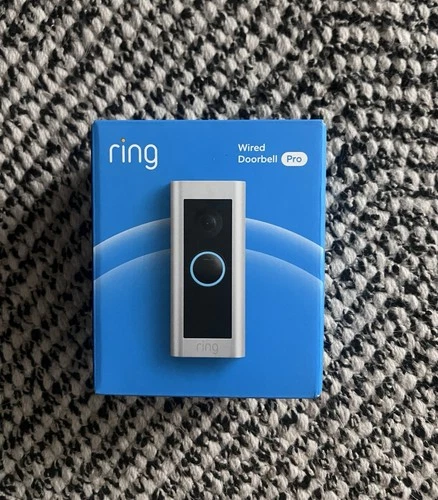 Ring - Wired Doorbell Pro Smart WiFi Video Doorbell - Satin Nickel PRO 2