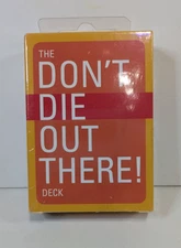 The Don't Die Out There! Deck of Playing Cards SEALED NIB Mountaineers Books