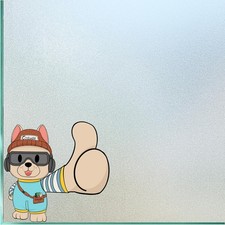 Coavas Window Privacy Film Frosted Glass Static Cling UV Blocking Heat Control 8