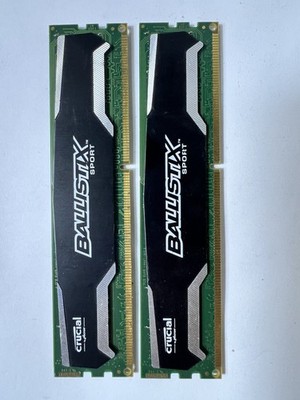 Crucial Ballistix 8GB Kit (2x4GB) BLS4G3D1609DS1S00 16FER2 PC3-12800 GaminMemory
