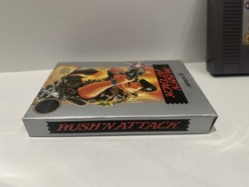 Rush'N Attack NES Hangtab 5 viti Konami, in scatola senza manuale