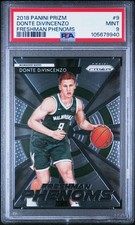 2018 PANINI PRIZM FRESHMAN PHENOMS #9 DONTE DIVINCENZO PSA 9