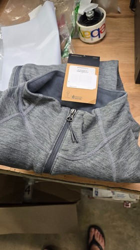 New Womens North Face Ladies Canyonland Full Zip Jacket Coat Top Grey Heather S - Picture 7 of 7
