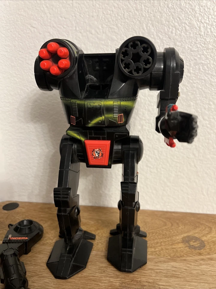 Battletech Axman 机器人 Mech 套装 Tyco VNTG 1994 损坏/不完整 — 第 3/4 张图片