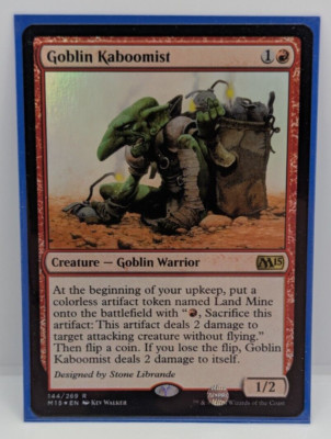 MTG Goblin Kaboomist Magic 2015 (M15) Foil Rare NM