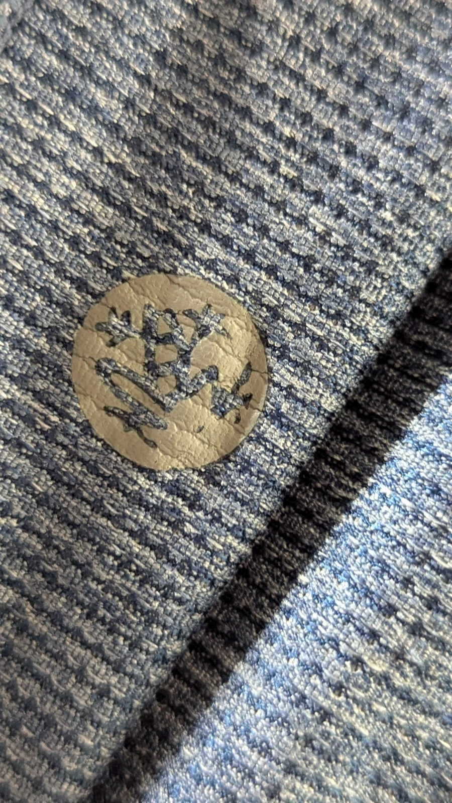 manduka v neck perforated casual active shirt