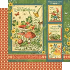 GRAFIEK 45 "LITTLE THINGS" 8X8 PAPIERPAKKET ELFEN, VLINDERS SCRAPJACK'S PLACE - Afbeelding 2 van 9