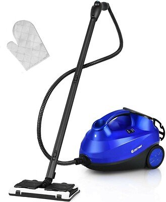 #ad Costway 2000W Duty Steam Cleaner Mop Multi Purpose W 19 Accessories 4.0 Bar 1.5L $98.99