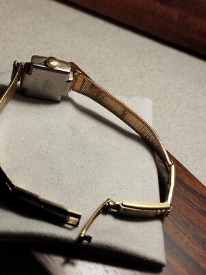 Montre Vintage POP Incabloc Plaqué Or - Modèle Femme Art Déco, étanche 20m, Ancienne Et Rare