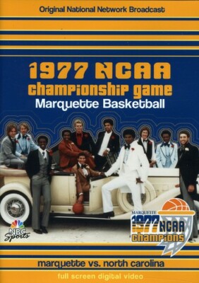 MARQUETTE 1977 NCAA CHAMPIONSHIP GAME NEW DVD 825452501055|