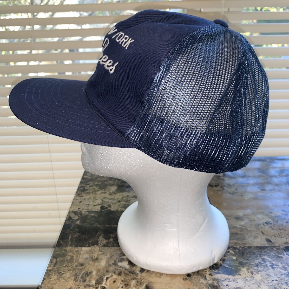 Vintage New York Yankees Trucker Hat 70's 80's Made In Korea Vintage New York Yankees Trucker Hat 70's 80's Made In Korea