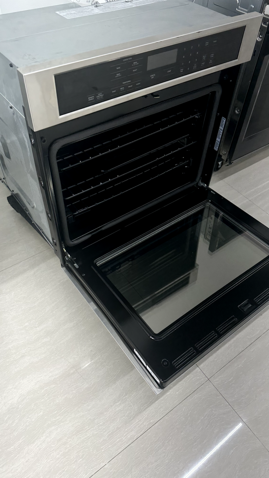 GE Monogram ZET9050SH3SS 30" Stainless Steel Electric Wall Oven eBay