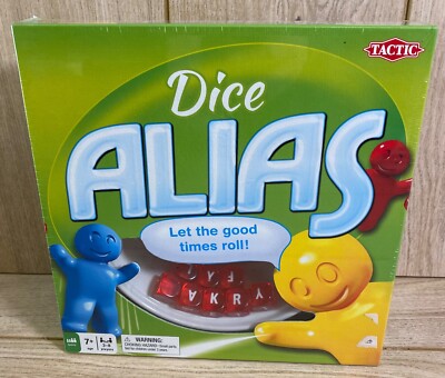 Tactic Games - Würfel Alias Wort Brettspiel - brandneu & versiegelt