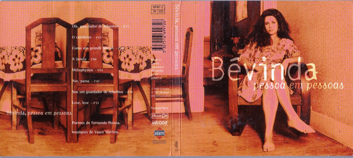 CD DIGIPACK 8 TITRES BEVINDA PESSOA EM PESSOAS DE 1997 FRANCE | eBay