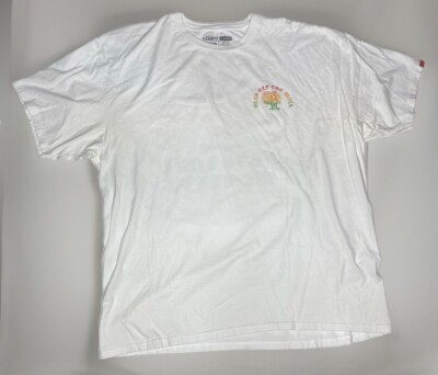 Vans 2XL Off The Wall Shirt Chicken Rainbow Gradient Letters XX-Large White