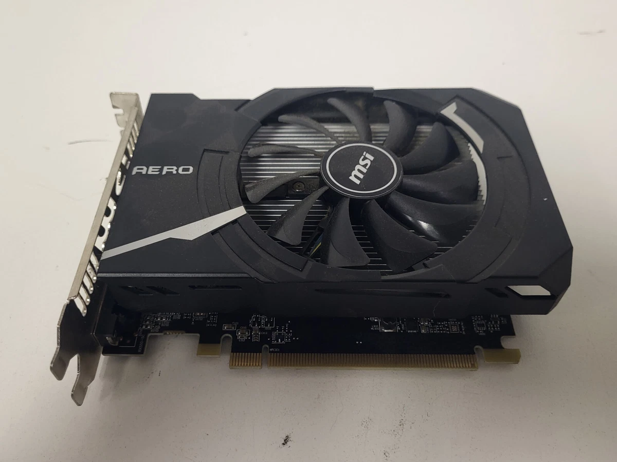 MSI AMD Radeon RX  Video Graphics Card 2GB AERO ITX OC Edition