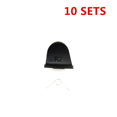10sets Replacement R2 Buttons For PS4 Controller JDS001 011 Springs Repair Parts