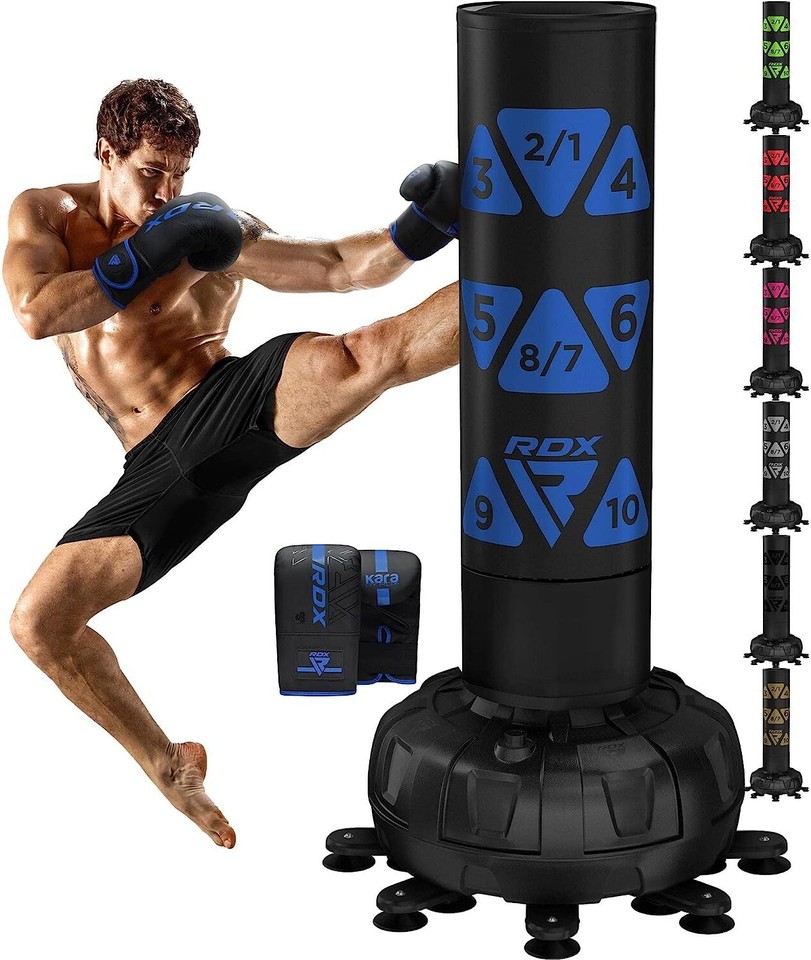 Boxing Machine RDX Freestanding Punching Bag, Boxing Gloves, Heavy