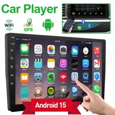 Car Stereo Radio Auto Carplay Android 15 9" Double 2din Touch Screen Gps Wifi