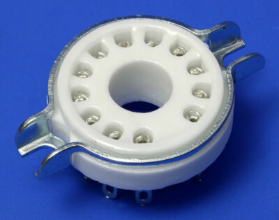 B12C Duodecar Compactron Röhren Fassung Tube Socket Chassis for Nimo readout