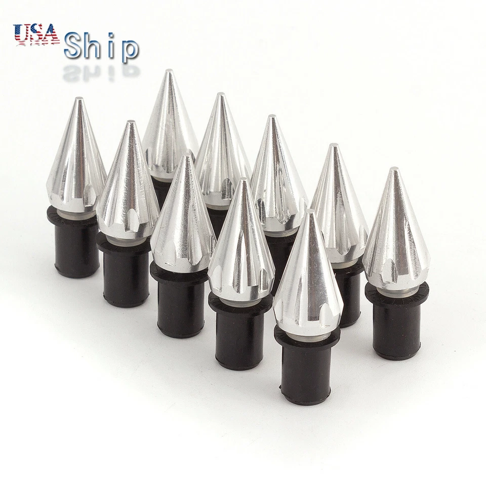 Kit de pernos de tornillo para carenado de parabrisas de 10x5 mm para moto tuercas de montaje de parabrisas tuerca Foto 3 de 4