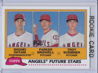 ANGELS 大谷翔平 ROOKIE TO R IN EACH OF 1 SHOHEI OHTANI ROOKIE CARD Angels Future Stars 2018 TOPPS RC