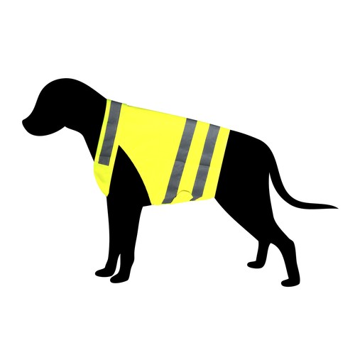 HiVis Dog Vest High Visibility Cat Safety Vest Reflective Pet Jacket