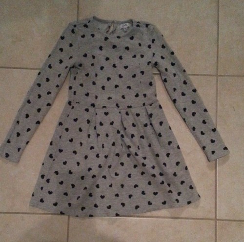 lotto 575b vestito abito bimba bambina grigio OVS 7/8 anni | eBay