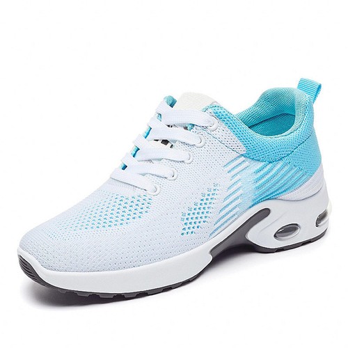Outdoor Sports Training Shoes Breathable Lace-up Running Shoes for Women Sneaker - Picture 4 of 26