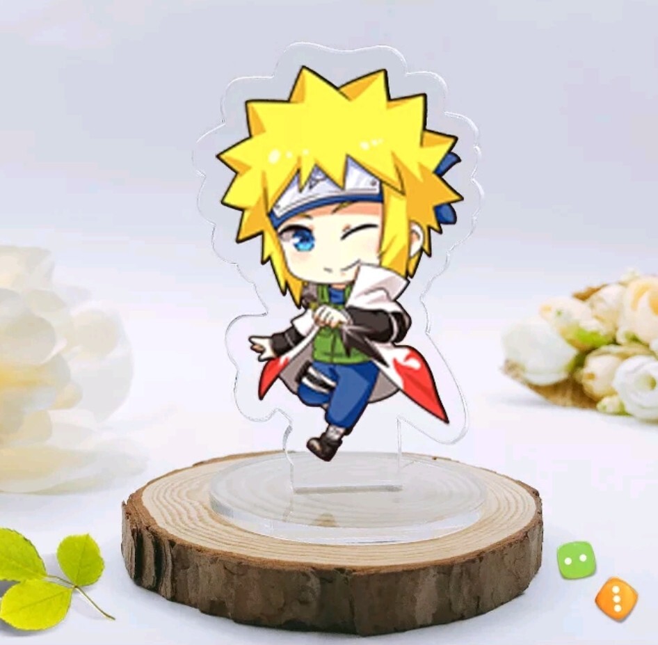 NARUTO SHIPPUDEN Anime MINATO Ninja Acrylic Stand Standee Desk