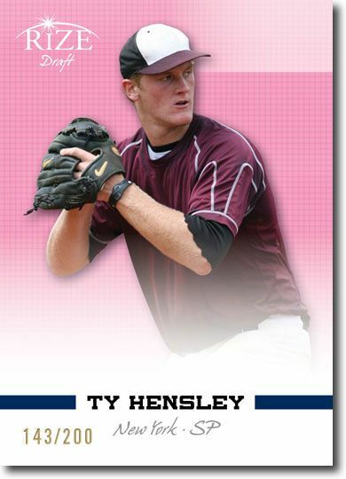 TY HENSLEY 2012 Rize Rookie PINK Paragon RC #/200 | eBay