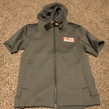 Nike NFL Denver Broncos S/S Hoodie Gray On-Field Men  s Size: Medium NWT