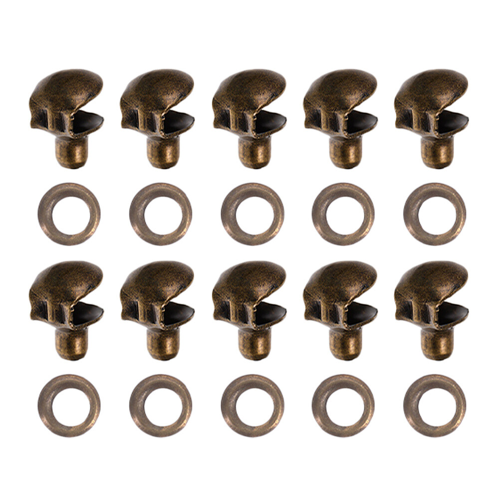 APL 10 Pezzi Fibbia Laccio per Scarpe Lucchetto Charms Fibbie Ganci per Stivali