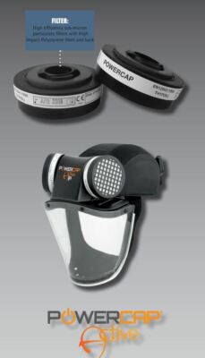 JSP Powercap Active One Size X Li-Ion TH1P Universal Plug 8hr Respiratory Protection - Foto 11