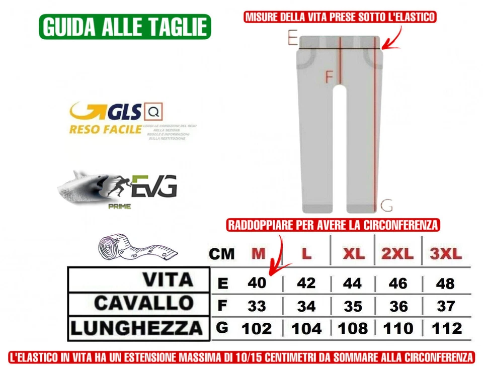 PANTALONE UOMO LAVORO MULTITASCHE CASUAL AUTUNNALE CACCIA PESCA ESCURSIONI EVG - Immagine 2 di 4