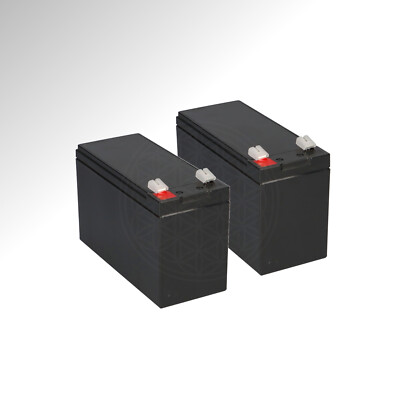RBC33 Akkus für APC BACK-UPS 1500VA & SMART UPS 1000VA USV Anlage Batterien