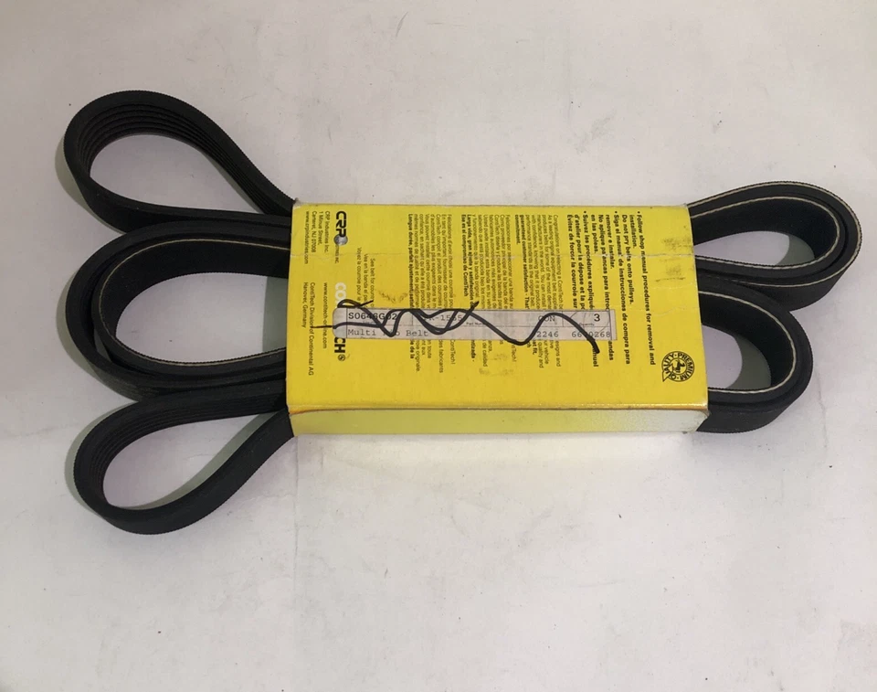 Continental 6PK2510 Drive Belt Fits Mercedes-Benz CL500, E420, S420, S500, SL500 - Image 4 of 4