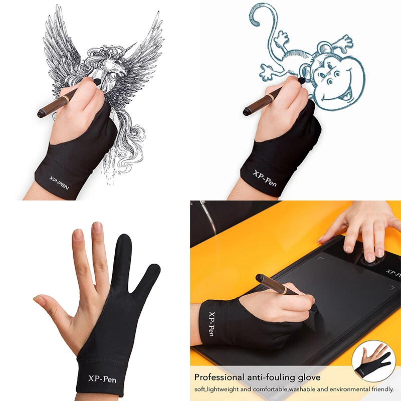 XP-Pen Professional Glove for Drawing Tablet Display Artist Anti-fouling  S/M/L