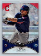 2016 Topps Bowman Platinum Rookie Card #46 Tyler Naquin Cleveland Indians. rookie card picture