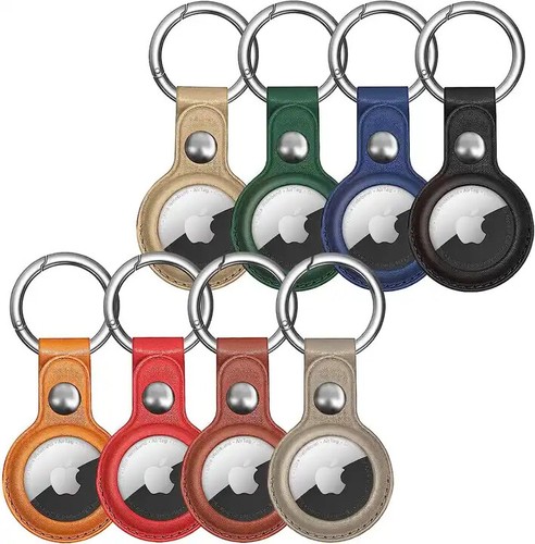 Housse AirTag Apple pendentif cuir housse de protection étui couverture tendance multicolore Mix it - Photo 10/16