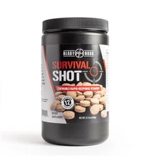 Survival Shot 180 Emergency Food Prepper Tablets Ready Hour 10-year Shelf Life