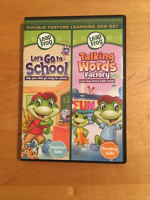 LeapFrog Let's Go to School and Talking Words Factory | eBay