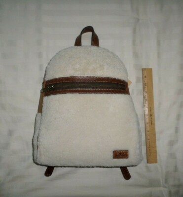 Patricia Nash Favani Sherpa Backpack Cognac Leather Patricia Nash Heritage Leather Alencon Backpack-Tan*New | eBay main image 2