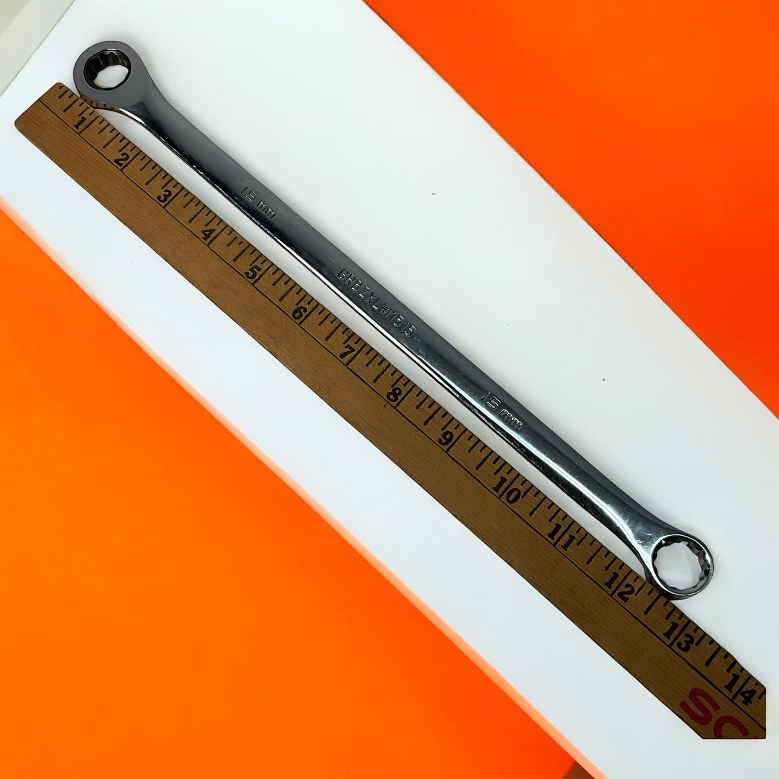 Matco Tools Extra Long Ratcheting Box End Wrench GRBZXLM1515 Metric