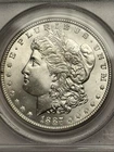 1887 Morgan Silver Dollar PCGS MS65 in OGH