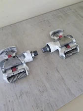 Time Bio Performance Pedals 9/16" White Vintage Look