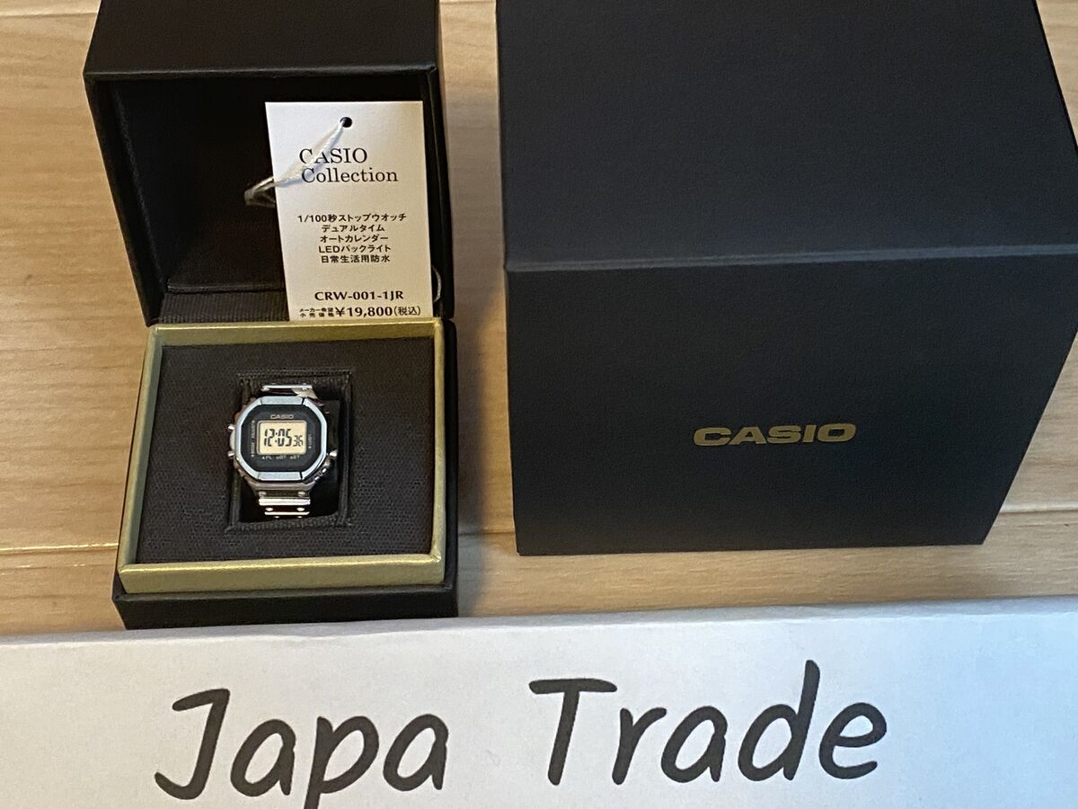 In Stock】Casio Ring Watch CRW-001-1JR 50th Anniversary Box In Stock】Casio Ring Watch CRW-001-1JR 50th Anniversary Box