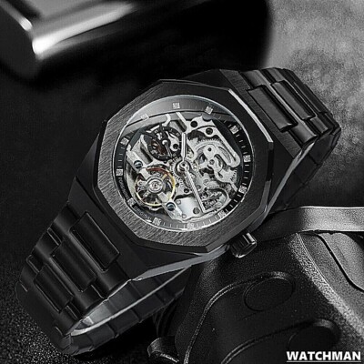 Skeleton Mechanical Tourbillon Top Luxury Brand Man's Automatic Gift Watch